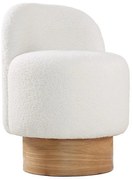 Fotel dziecięcy RIKI 40x47 cm biały