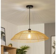 Brilagi - LED żyrandol na lince CERIA BOHO 1xE27/40W/230V śr. 70 cm brązowy