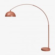 Lampa Podłogowa Diala Z Żelaza Red Sienna & ↑210 Cm - Sklum