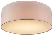 Lampa sufitowa różowa 30 cm w tym LED - Drum LED Nowoczesny Oswietlenie wewnetrzne
