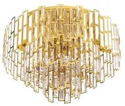 Eglo 39611 - Plafon CALMEILLES 10xE14/25W/230V średnica 63 cm