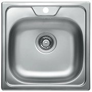 ALVEUS 1074634 - Zlew kuchenny ALLUX 48x48 cm matowy stal/satyna