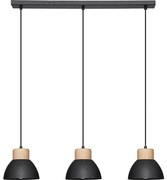 Atmosphera - Żyrandol na lince DESY 1xE27/40W/230V sosna