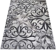 Prostokątny wzorzysty dywan w nowoczesnym stylu P8-H00