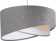 Lampa wisząca SILVERY szara/beżowa/biała