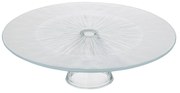 Patera na ciasto Elise, szklana, Ø 28 cm