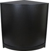 Lada narożna sklepowa CM60 - czarna