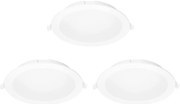 Aigostar -ZESTAW 3x LED RGBW Ściemn. wpuszcz. lampa MESH 15W/230V 2700K-6500K pr.17cm