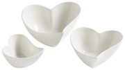 Biały porcelanowy zestaw misek do serwowania 3 szt. Amore – Maxwell &amp; Williams