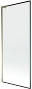 Mexen Next L parawan nawannowy 1-skrzydłowy 80 x 150 cm, czarna ramka, złoty - 895-080-000-03-70-50