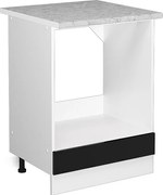 Szafka kuchenna czarny wysoki połysk 60x60x81.6 r-line