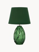 Lampa stołowa ze szklaną podstawą Crystal Velvet