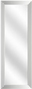 Prostokątne lustro ścienne w białej ramie L8-E85