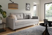 Kanapa tapicerowana PONTE 208x98 cm z funkcją spania z pojemnikiem nowoczesna