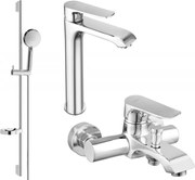 Mexen Pecos DS75 zestaw wannowy, chrom - 72713DS75-00