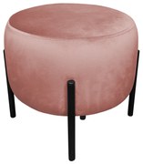 Pufa OLA LOFT ławka podnóżek metal MG58