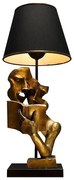 Lampa stołowa LECTURE 1xE27/40W/230V czarny/złoty