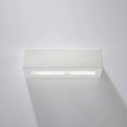 Kinkiet ceramiczny VEGA biały SOLLUX  LIGHTING
