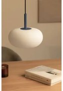Lampa Sufitowa Led Ze Szkła I Stali Deruent Df Azul Oscuro |df Dark Blue - Sklum