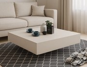 Kwadratowy stolik kawowy Iron, kaszmir