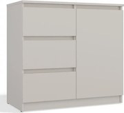 Kaszmirowa komoda z 3 szufladami K3-C75