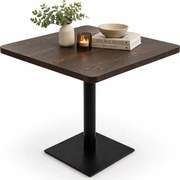 Ciemnobrązowy stolik bistro H5-F43