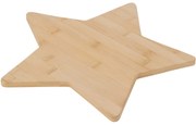 Świąteczna deska do serwowania z bambusa Gwiazda