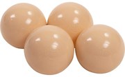 Plastikowe Piłeczki Do Suchego Basenu 7cm, 50 Szt, Beżowe - Meowbaby®