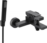 Mexen Uno R77 bateria wannowa z zestawem prysznicowym, czarna - 7143R77-70