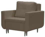 Fotel rozkładany z funkcją spania RED Beżowy