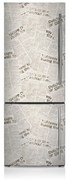 Osłona magnetyczna na lodówkę Gazeta vintage