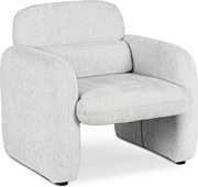 Fotel Wypoczynkowy do Salonu TOGO Szary Nowoczesny