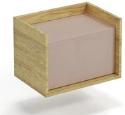 Szafka modułowa hikora + róż antyczny W6-W79