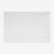 Dywanik Łazienkowy Prostokątny 50x80 Cm Z Bawełny Selyra Biała - Sklum