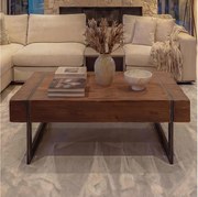 Stolik kawowy MCW-A15a,  brązowy