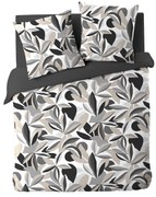 Komplet pościeli z szarym wzorem, LAVINIA, 240 x 220 cm
