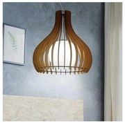 Eglo 96214 - Żyrandol TINDORI 1xE27/60W/230V