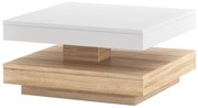 Stół konferencyjny TIMO biały/dąb sonoma