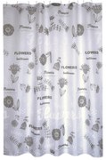 Zasłona prysznicowa 180x200 cm Flowers – MSV
