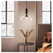 Alora Mood ALM-JUDE-P-MB-CL - Żyrandol na pręcie JUDE 1xE27/60W/230V czarny