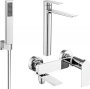 Mexen Zero R02 zestaw wannowy, chrom - 71113R02-00