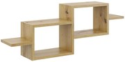 Minimalistyczna półka ścienna w kolorze dąb artisan - Vilia