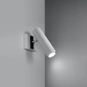 Kinkiety nowoczesny Invicta, stal - 1 źródło światła 3000K - L.8 x H.20 cm - biały