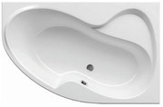 Ravak C421000000 - Wanna narożna ROSA 170x105 cm akryl/biała