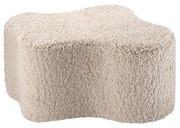 Jasnobrązowy puf dziecięcy z materiału bouclé Cloud – Wigiwama