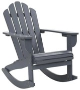 Bujane szare ogrodowe krzesło S2-S81