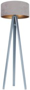 Lampa stojąca HOME 50 szara/złota/szara BPS KONCEPT