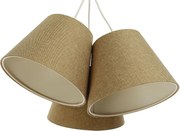 Lampa wisząca ENTURO TRIO żółta