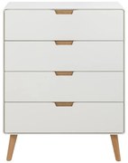 Biała komoda 80x100x40 cm Lowell – Actona