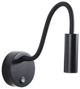 Zambelis 22049 - LED lampka fleksyjne LED/3W/230V CRI90 czarna